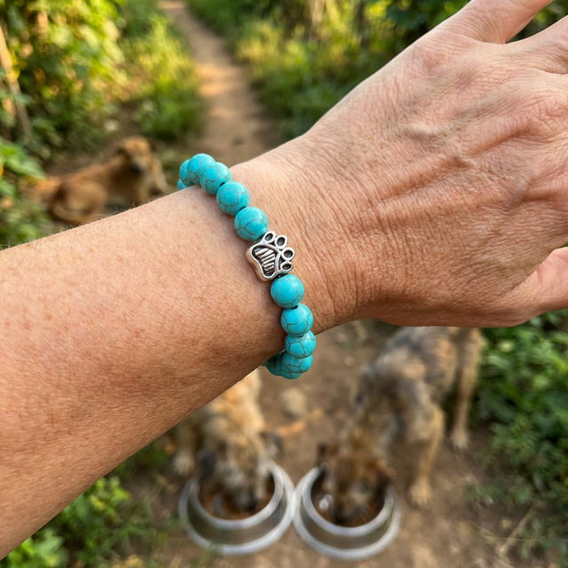 Bracciale solidale Azzurro