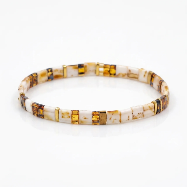 Bracciale Miyuki Marmo