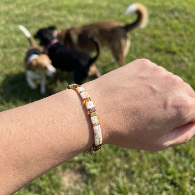 Bracciale Miyuki Marmo