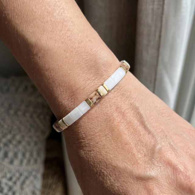Bracciale Miyuki Serenità