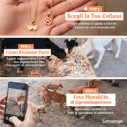 Collana solidale - immagine informativa Salva Zampe 2